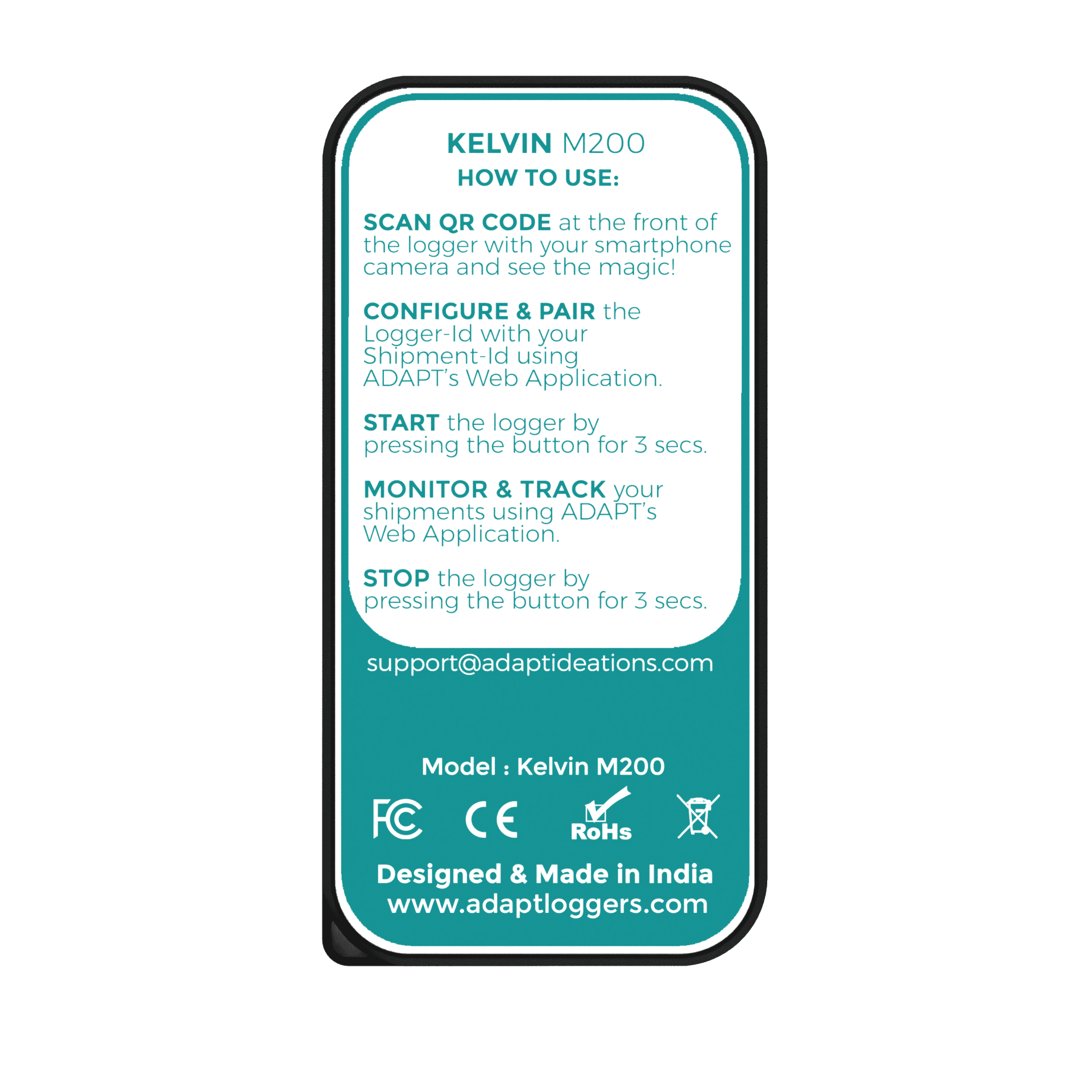 Kelvin-M200 | Adapt Loggers Docs